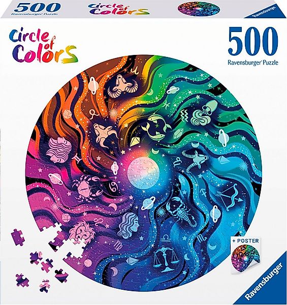 Ravensburger Puzzle Astrology, 500 Puzzleteile, Made in Europe günstig online kaufen