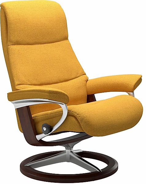 Stressless Relaxsessel "View", mit Signature Base, Größe L,Gestell Braun günstig online kaufen