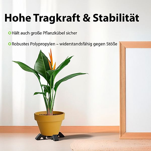 BigDean Blumentopfuntersetzer Füßchen 8X Untersetzer Spezial günstig online kaufen
