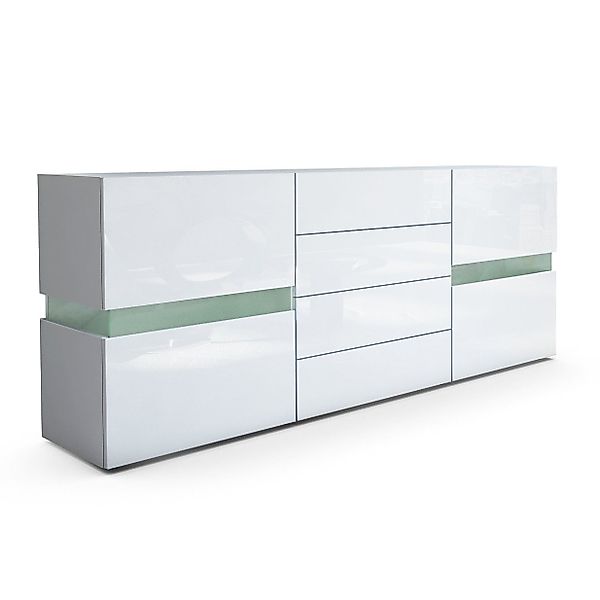 Vladon Sideboard Flow (Kommode mit Ambient günstig online kaufen