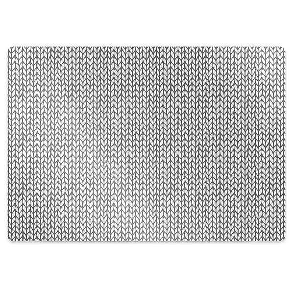 Tulup Bodenschutzmatte Fischgrätmuster Bodenschutzmatte für Bürostuhl 140x1 günstig online kaufen