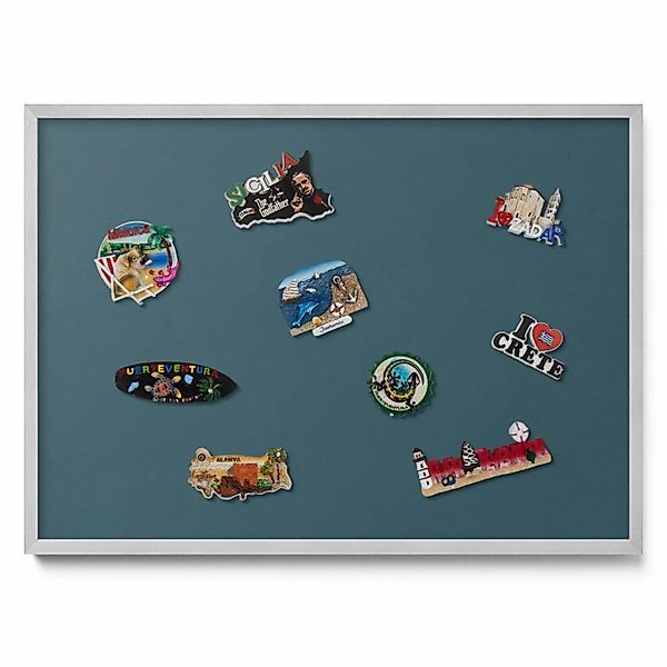 Tulup Magnettafel Gerahmte Magnettafel für Urlaubserinnerungen Farbe Dunkel günstig online kaufen