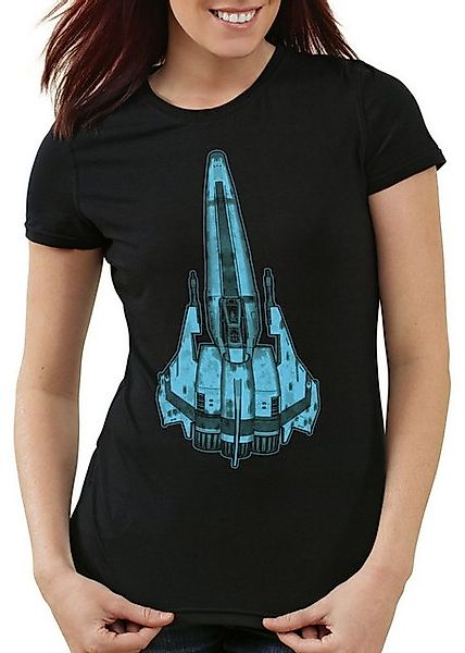 style3 T-Shirt Colonial Viper Top View kampfstern galactica battlestar abfa günstig online kaufen