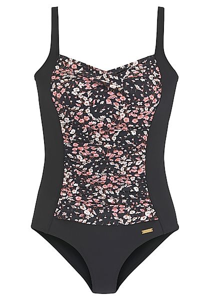 LASCANA Badeanzug "Blair", mit floralem Design und Shaping-Effekt günstig online kaufen