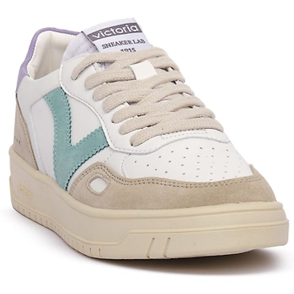 Victoria  Sneaker Baskets effet cuir et cuir fendu  Seul günstig online kaufen