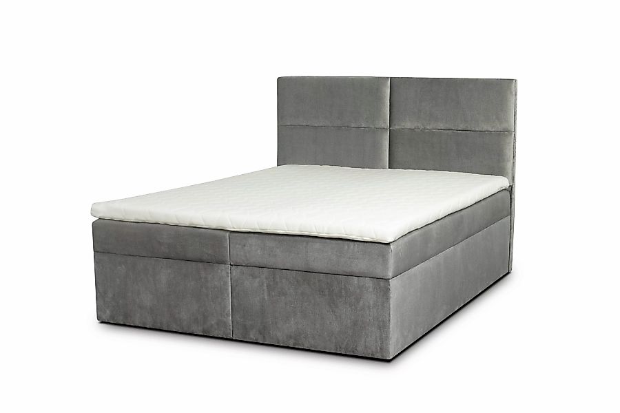 ROPEZ | Boxspringbett Rio mit Stauraum Samt 180 x 200 cm günstig online kaufen