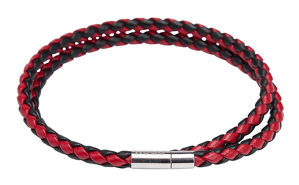 HUGO Wickelarmband Bracelet, aus echtem Rindsleder günstig online kaufen