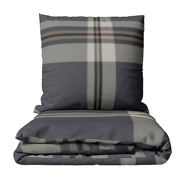 Leonado Vicenti Bettwäsche Feinbiber flauschig warm, Biber, 2 teilig, Gestr günstig online kaufen