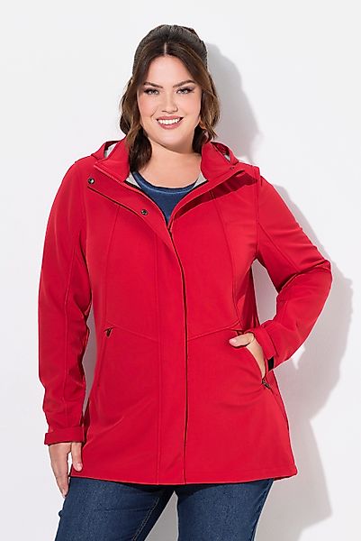 Ulla Popken Softshelljacke HYPRAR Softshell-Longjacke wasserdicht günstig online kaufen