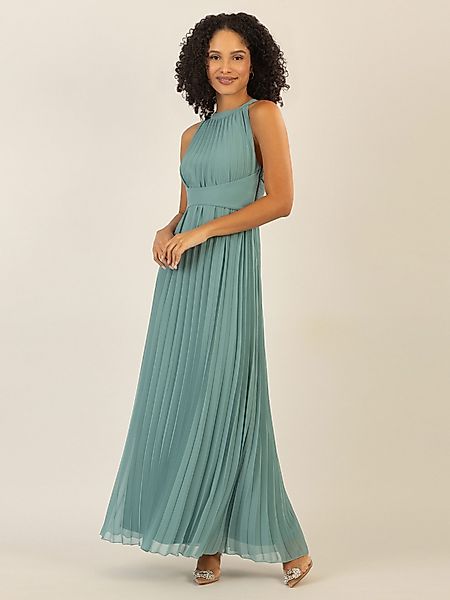 Apart Chiffonkleid aus leicht körnigem, plissiertem günstig online kaufen