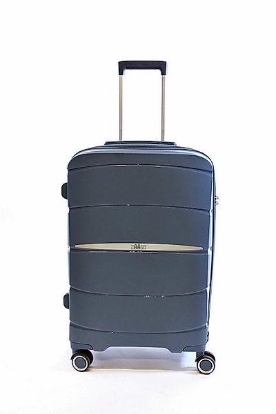 Zimmert Leather Hartschalen-Trolley Speetliner, Gr. M 66 cm, 4 Rollen Blau günstig online kaufen