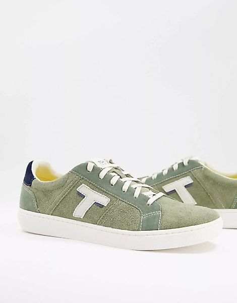 Toms – Stoff-Sneaker in Khaki-Grün günstig online kaufen