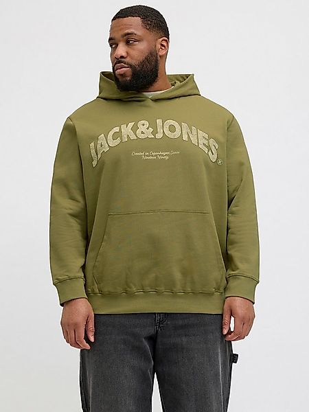 Jack & Jones PlusSize Kapuzensweatshirt JORALMERIA SWEAT HOOD PLS mit Logo günstig online kaufen