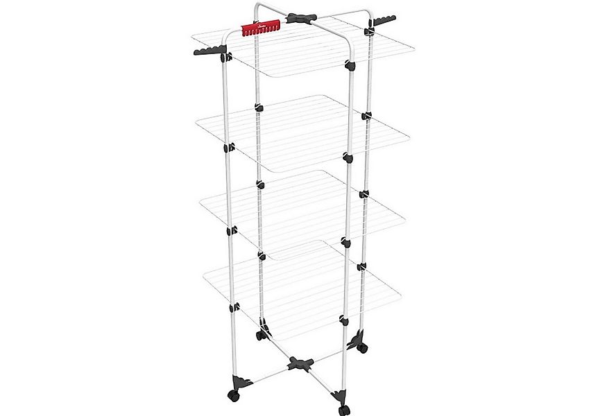 Vileda Turmwäscheständer Mixer 4, 40 Meter Leinenlänge Kleinteilehalter 8 u günstig online kaufen