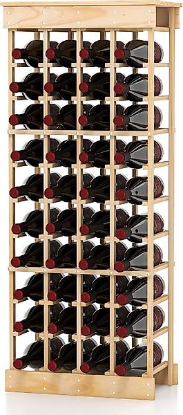 KOMFOTTEU Weinregal Flaschenregal, für 40 Flaschen, günstig online kaufen