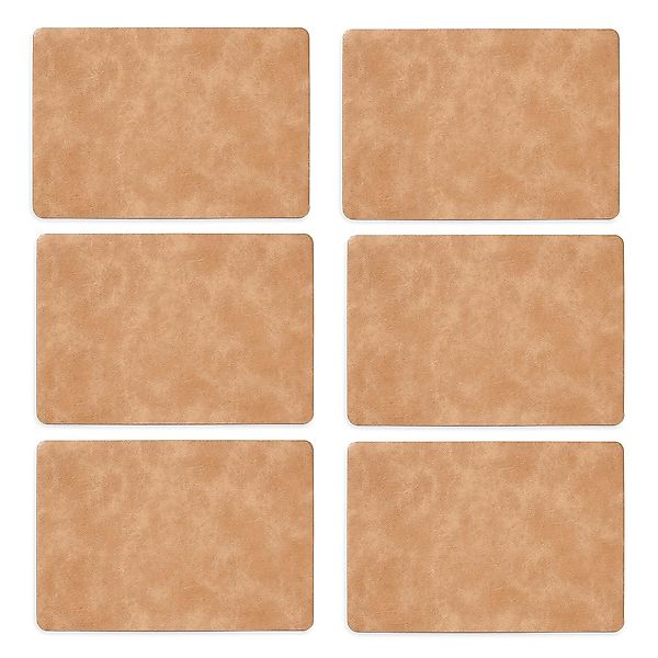 Zeller Present Platzset Kunstleder, 6-teilig, 30 x 42,5 cm günstig online kaufen