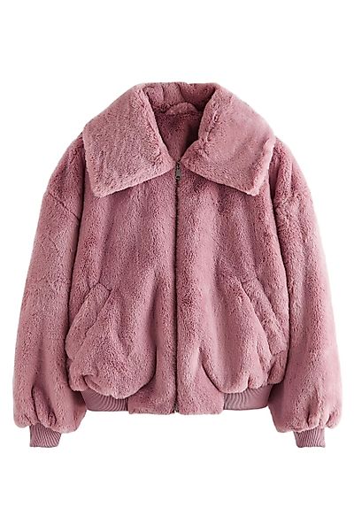 Next Fleecejacke Lounge-Jacke aus Kunstfell mit günstig online kaufen
