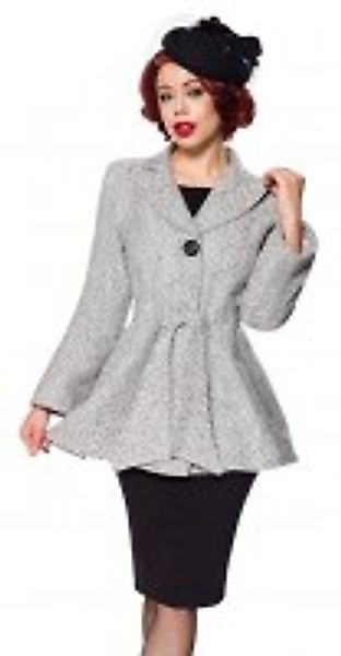 Vintage Blazer-Jacke mit Gürtel günstig online kaufen
