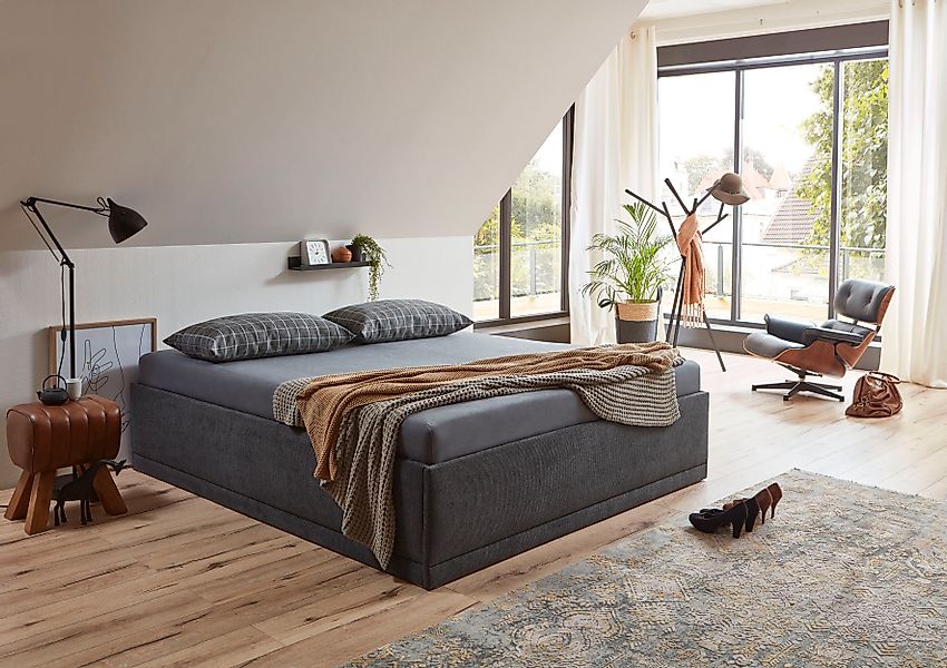Westfalia Schlafkomfort Polsterbett "Texel" Komforthöhe mit Zierkissen, Bet günstig online kaufen