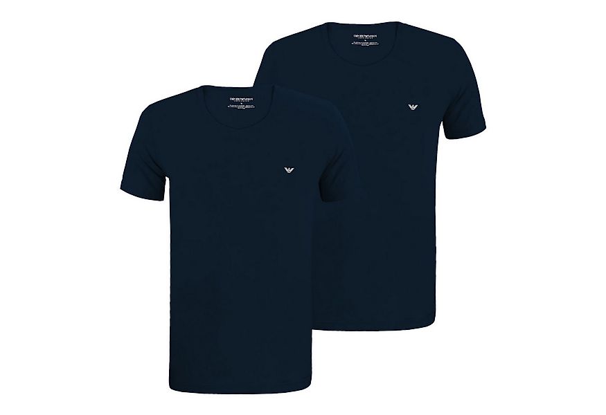 Emporio Armani Unterziehshirt 2er Pack T-Shirts C-Neck Stretch Cotton (2-St günstig online kaufen