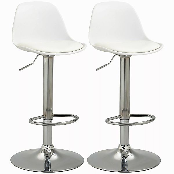 HOMCOM Barhocker höhenverstellbare, drehbare Drehstühle (Barstühle, günstig online kaufen