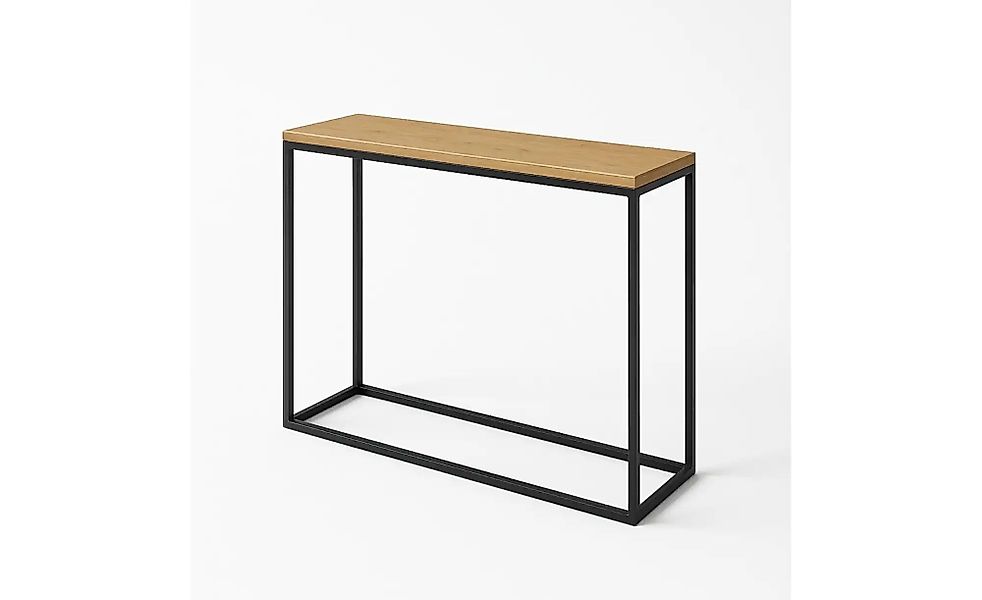 Konsolentisch   ¦ holzfarben ¦ Maße (cm): B: 100 H: 80 Tische > Konsolentis günstig online kaufen