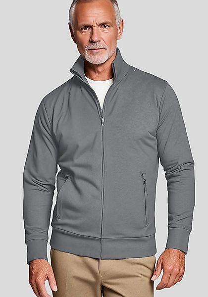 Promodoro Sweatjacke Stand-Up Collar Jacke auch in großen Größen mit angera günstig online kaufen