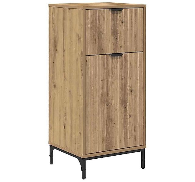 vidaXL Badezimmerspiegelschrank Badezimmerschrank mit Speicher Artisan-Eich günstig online kaufen