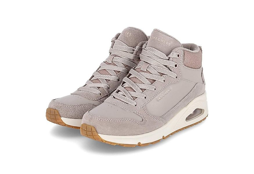 Skechers Skechers 177181 TPE Damen Leder und Synthetik beige Schnürstiefel günstig online kaufen