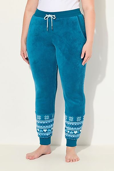 Ulla Popken Funktionshose Homewear-Hose Plüsch Norweger günstig online kaufen