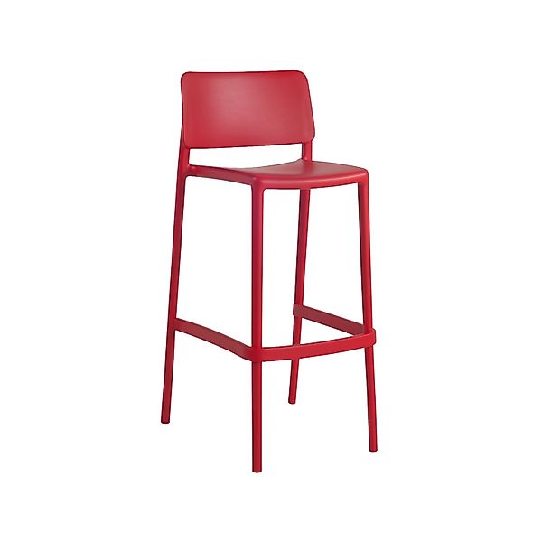 Papatya Barhocker Joy-S Bar 75 cm Rot 04 günstig online kaufen