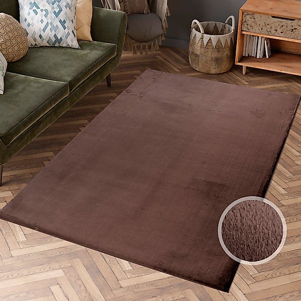 Carpet City Hochflor-Teppich TOPIA 400, rechteckig, günstig online kaufen