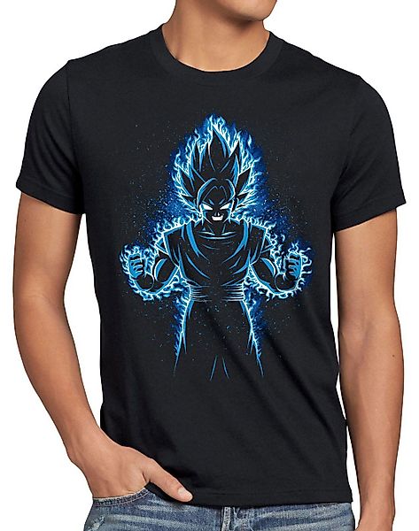 Print-Shirt Herren T-Shirt Songoku Max Power günstig online kaufen