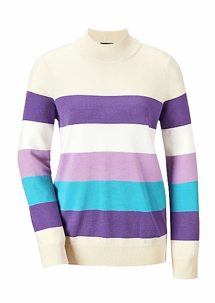 GOLDNER Rundhalspullover "Kurzgröße Strickpullover" günstig online kaufen