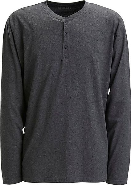 REDBEST Pyjamaoberteil Herren-Langarmshirt Single-Jersey Uni günstig online kaufen
