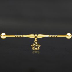 viva-adorno Piercing-Set Industrial Piercing Scaffold Kette günstig online kaufen