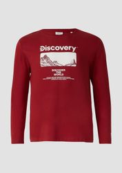 s.Oliver T-Shirt T-Shirt Longsleeve aus Baumwolle günstig online kaufen