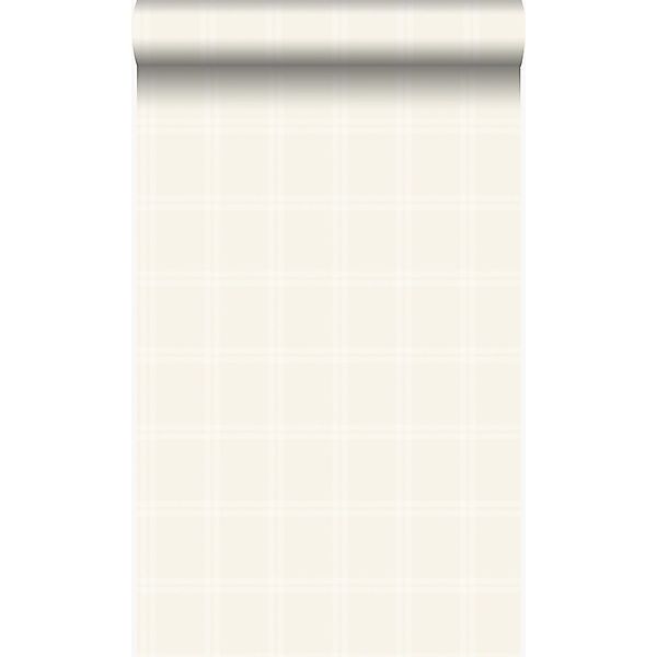 Origin Wallcoverings Tapete Karomuster Weiß 53 cm x 10.05 m günstig online kaufen