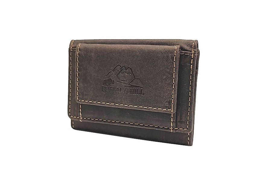Buffalo Hill Mini Geldbörse,Büffelleder Portemonnaie >7 günstig online kaufen