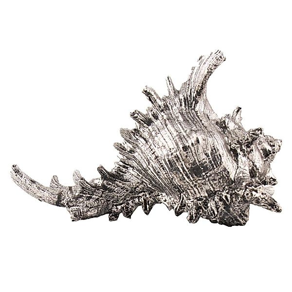 440s Dekofigur 440s Stachel-Schnecke Antik-Silber-Look (Stück) günstig online kaufen