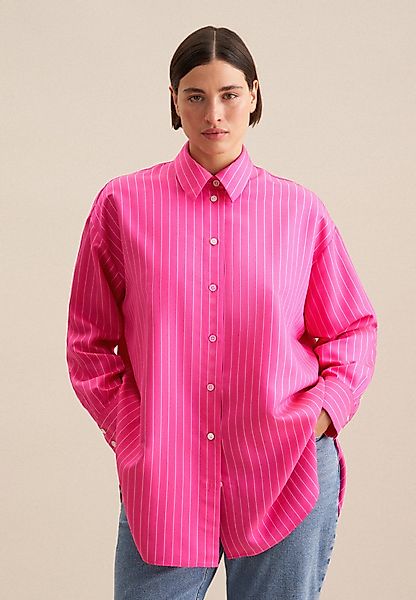 seidensticker Longbluse Schwarze Rose Langarm Kragen günstig online kaufen