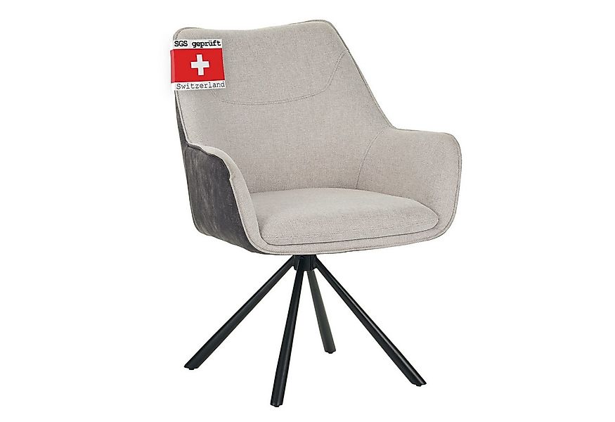 Albatros International Drehstuhl Esszimmerstuhl Zadar drehbar Beige Drehstu günstig online kaufen