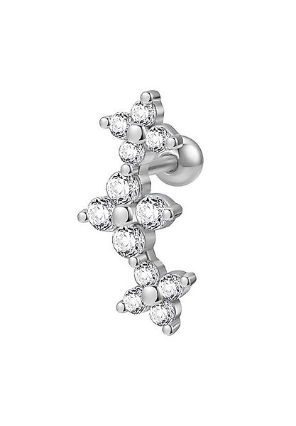 Hey Happiness Single-Ohrstecker Piercing Blume, Knorpel Helix Piercing Ohr, günstig online kaufen