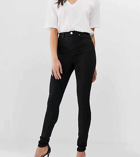 ASOS DESIGN Tall – Ridley – Eng geschnittene Jeans mit hohem Bund in reinem günstig online kaufen