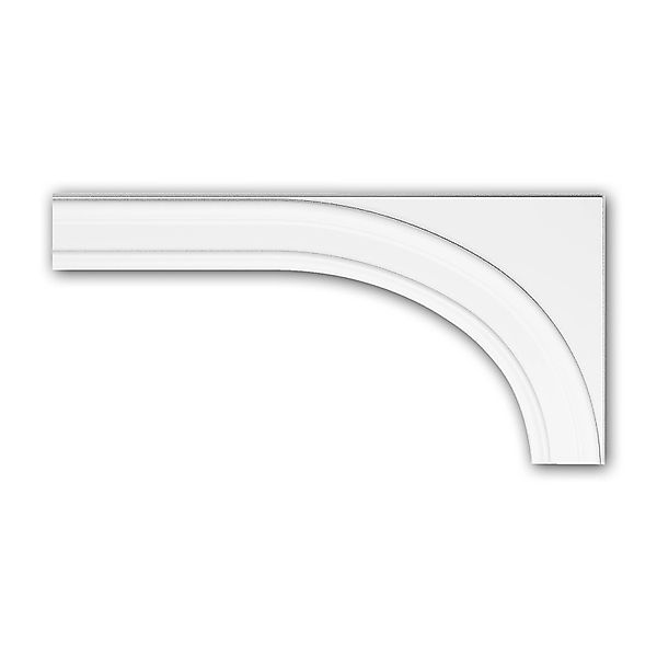 PROFHOME 155002 Byblos Regalfront Zierelement Stuckdekor, 65,0 cm x 32,0 cm günstig online kaufen