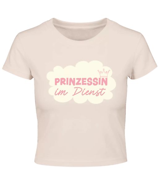 Prinzessin Im Dienst · Crop T-Shirt günstig online kaufen