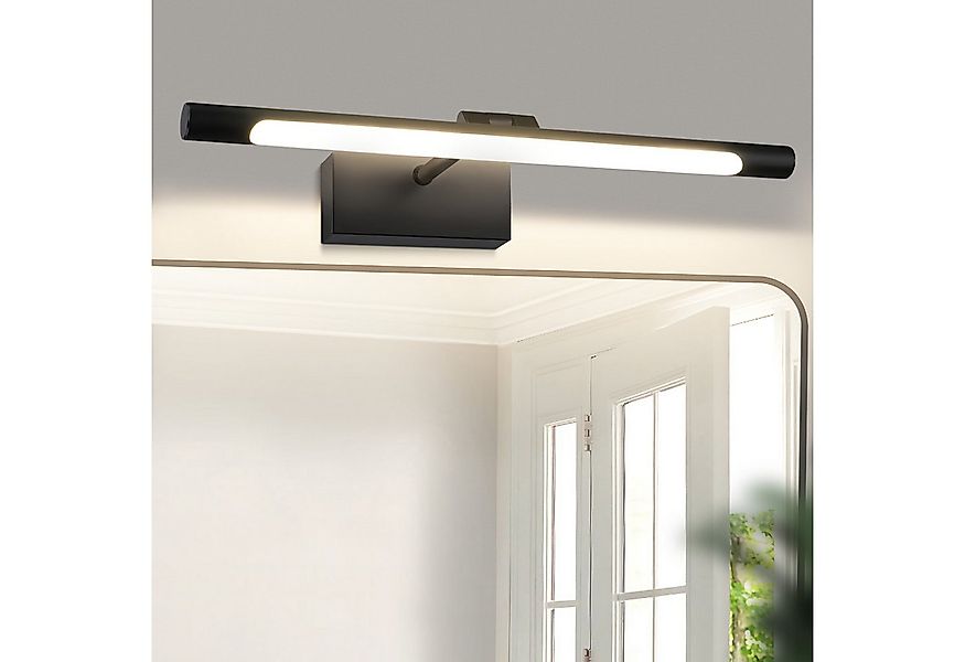 Nettlife LED Spiegelleuchte Spiegelleuchte 10W 4000K Klemmbar Chrom, LED fe günstig online kaufen