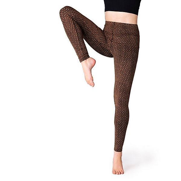 PANASIAM Leggings Unikat Batik Leggings Blume günstig online kaufen