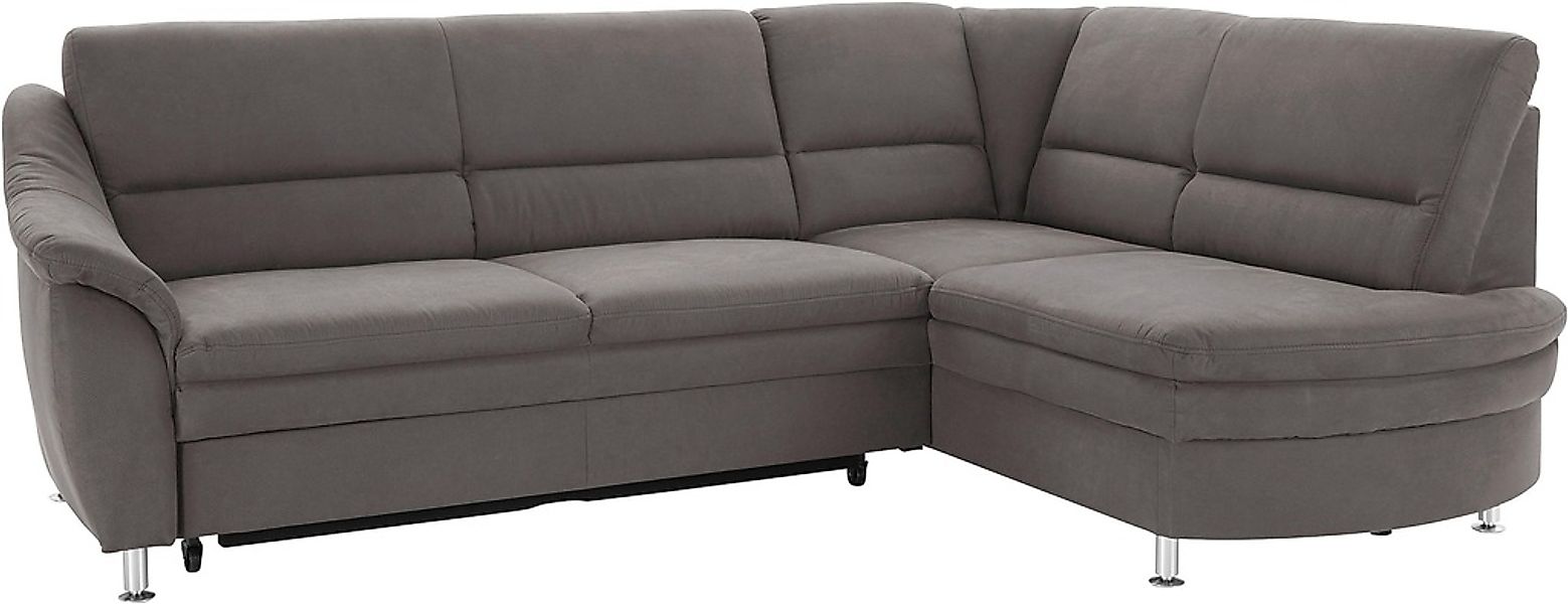 sit&more Ecksofa "Cardoso L-Form" mit Federkern, wahlweise mit Bettfunktion günstig online kaufen