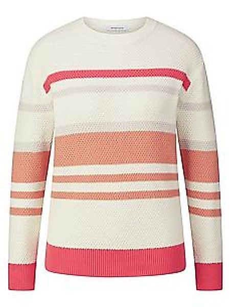 Rundhals-Pullover Peter Hahn rot günstig online kaufen